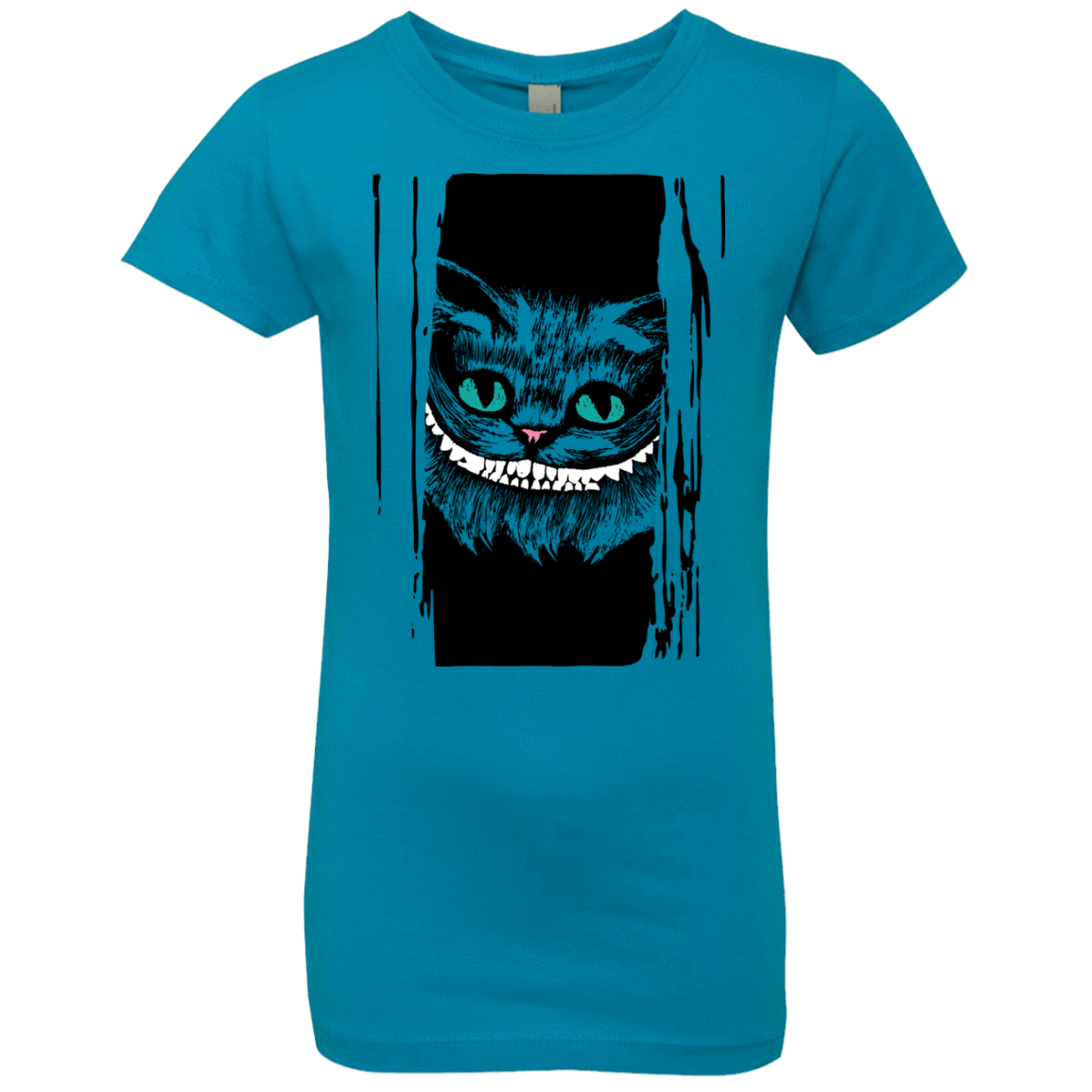 T-Shirts Turquoise / YXS Here's Cheshire Girls Premium T-Shirt
