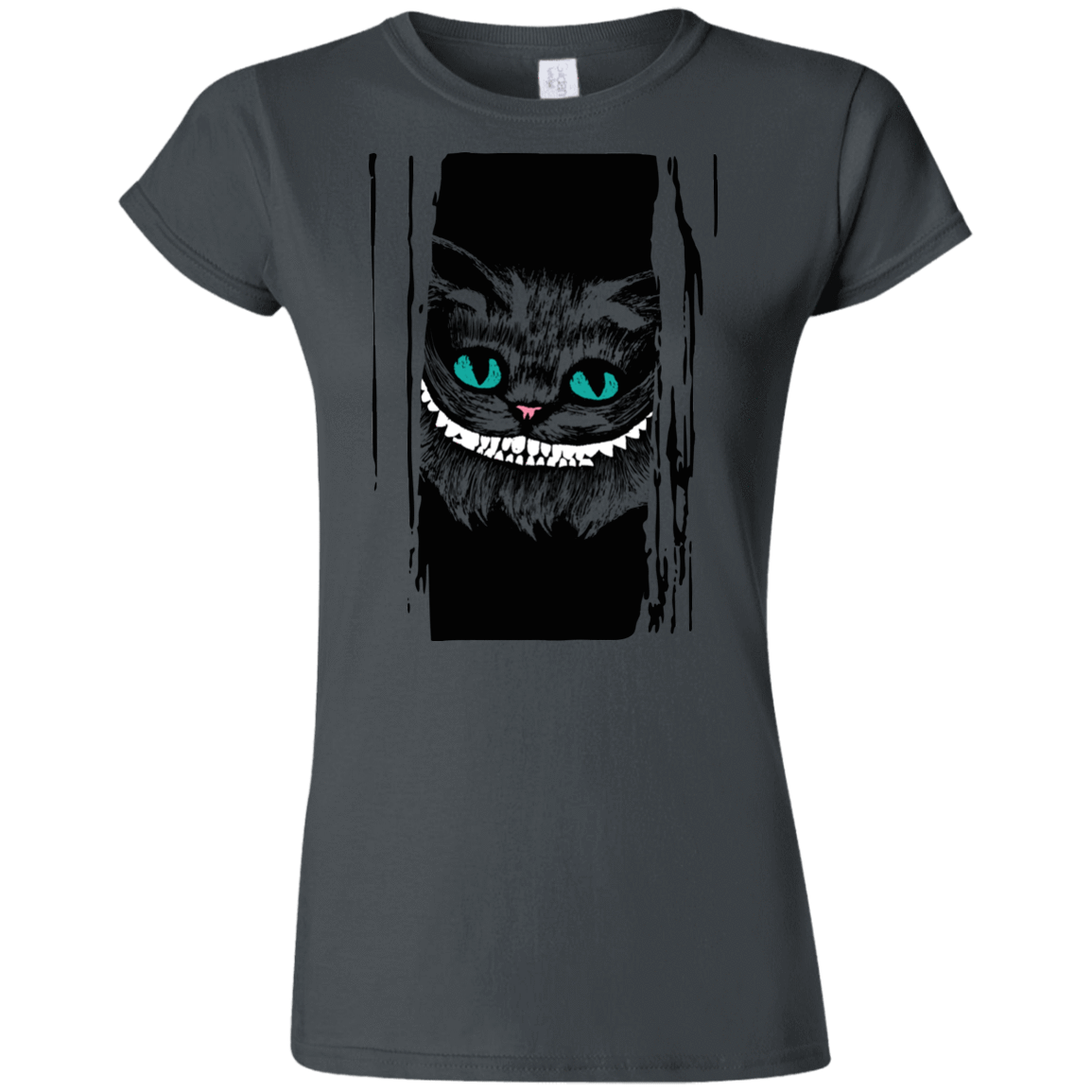 T-Shirts Charcoal / S Here's Cheshire Junior Slimmer-Fit T-Shirt