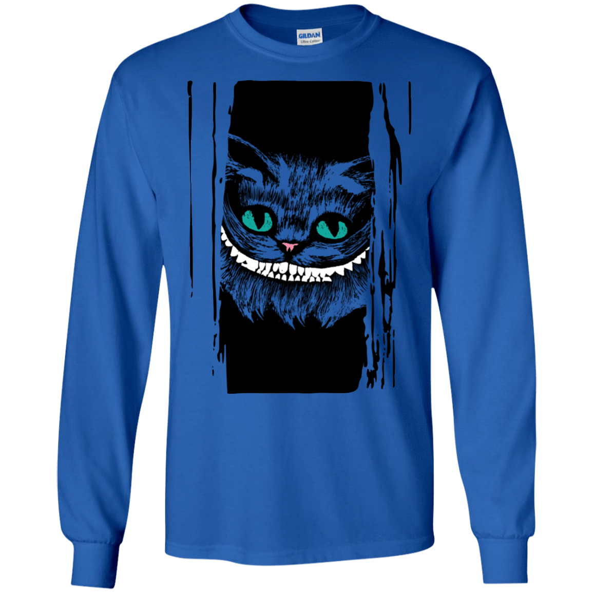 T-Shirts Royal / S Here's Cheshire Men's Long Sleeve T-Shirt