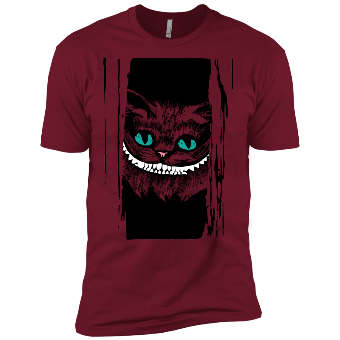 T-Shirts Cardinal / X-Small Here's Cheshire Men's Premium T-Shirt