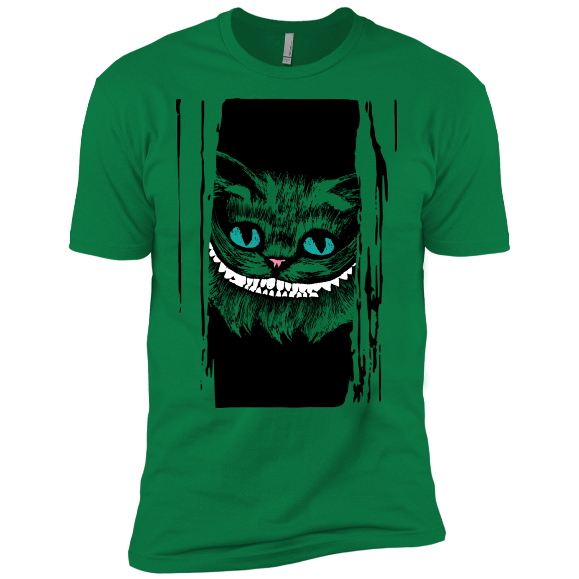 T-Shirts Kelly Green / X-Small Here's Cheshire Men's Premium T-Shirt