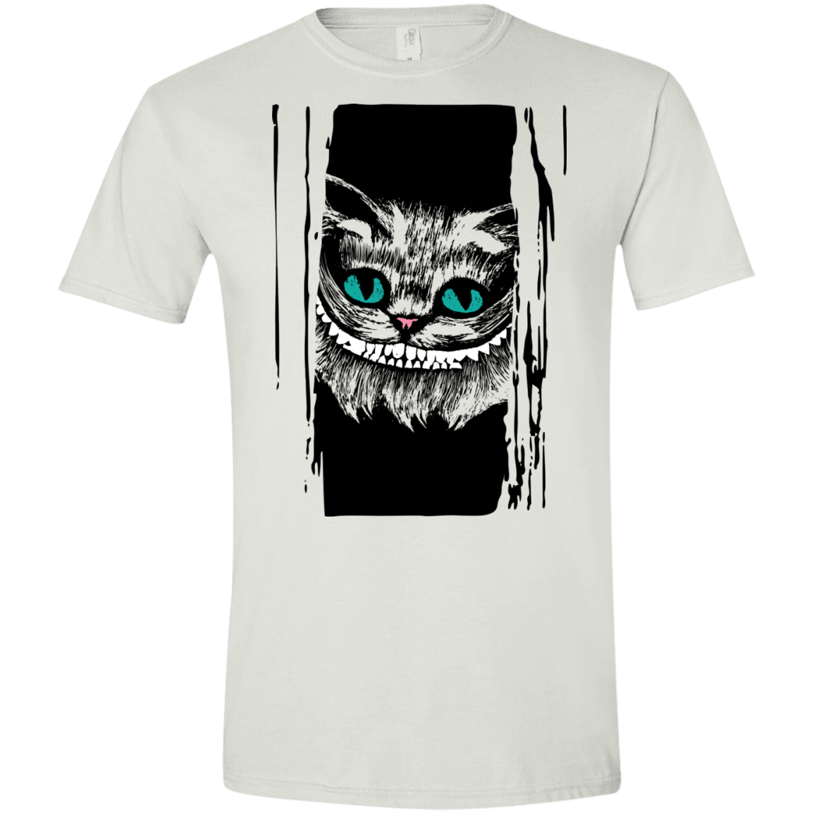 T-Shirts White / X-Small Here's Cheshire Men's Semi-Fitted Softstyle