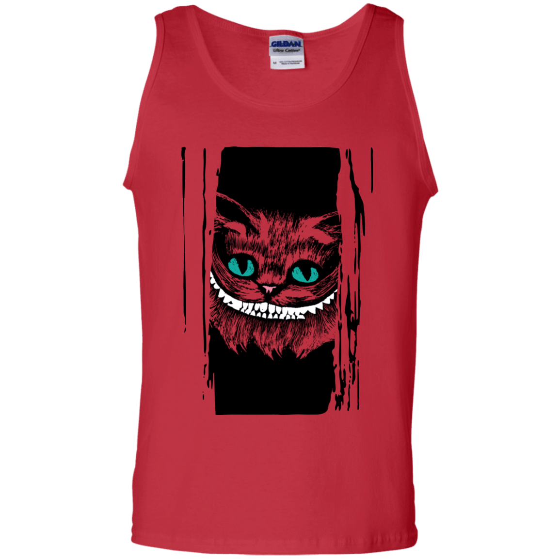 T-Shirts Red / S Here's Cheshire Men's Tank Top