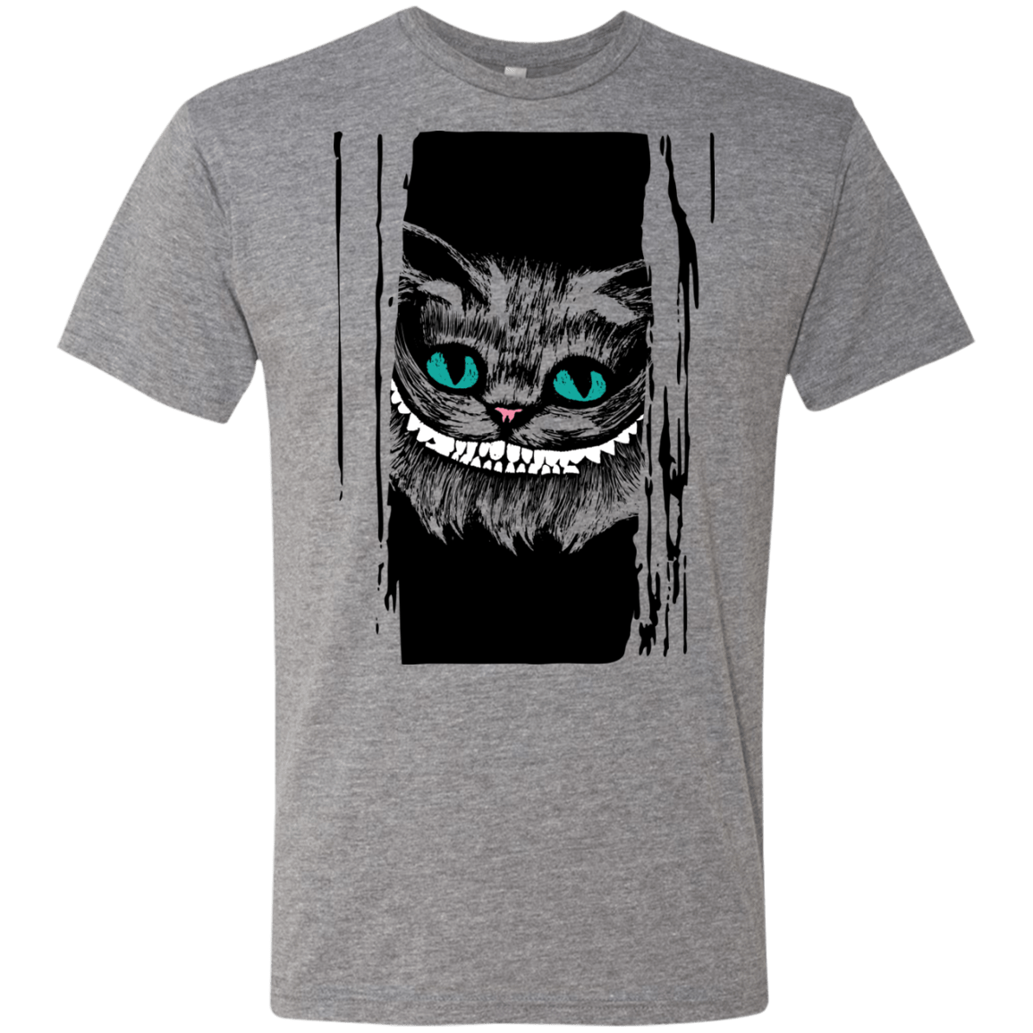 T-Shirts Premium Heather / S Here's Cheshire Men's Triblend T-Shirt