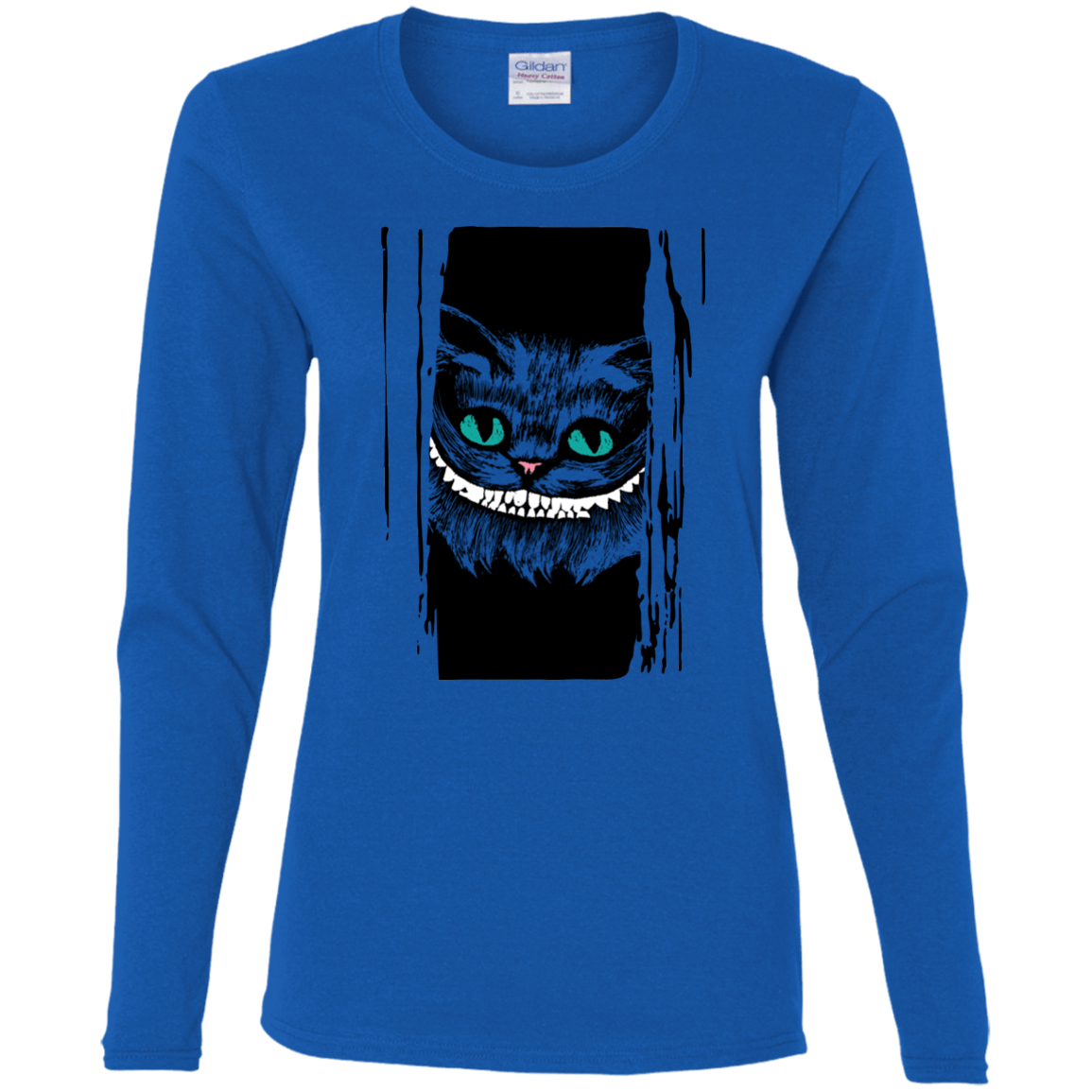 T-Shirts Royal / S Here's Cheshire Women's Long Sleeve T-Shirt