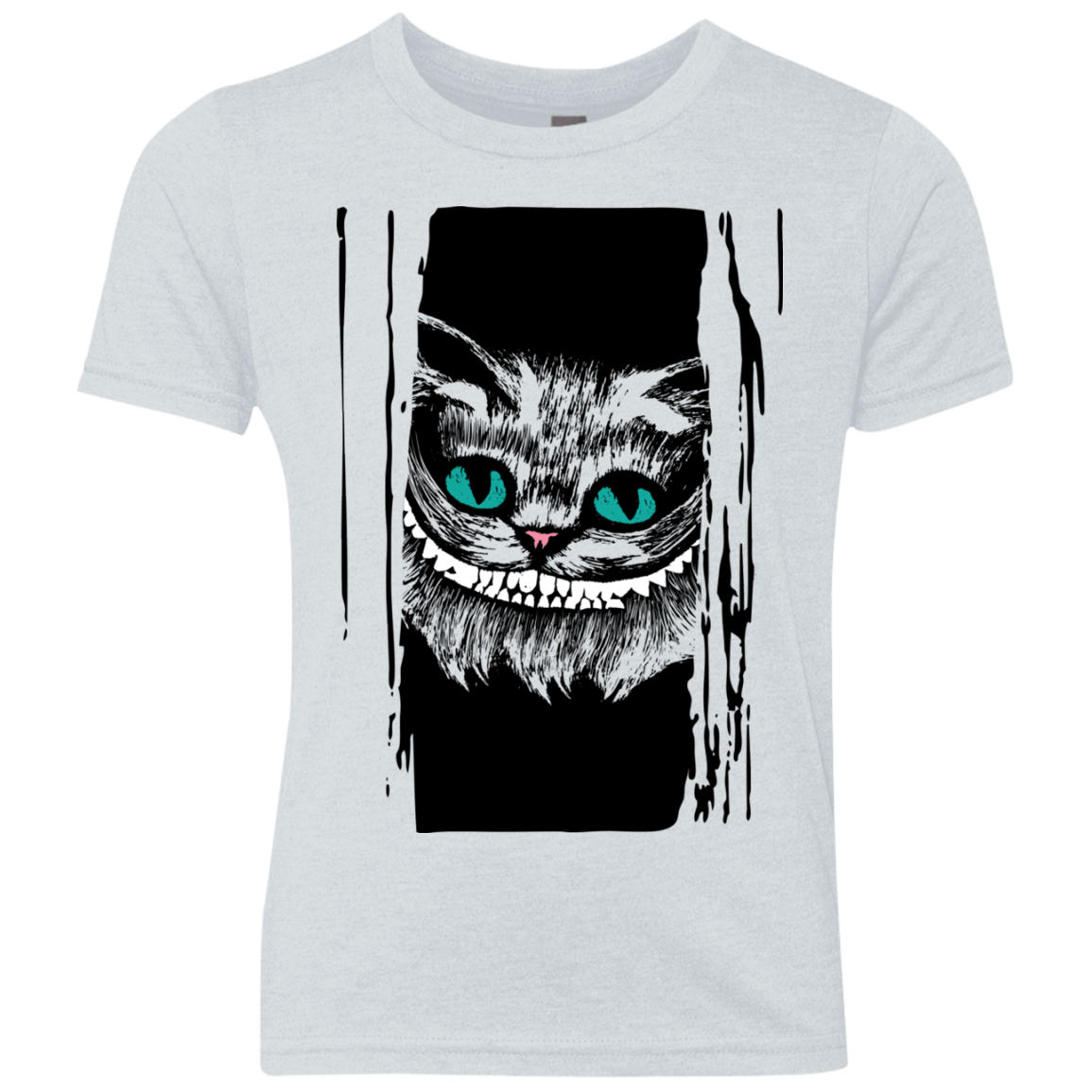 T-Shirts Heather White / YXS Here's Cheshire Youth Triblend T-Shirt