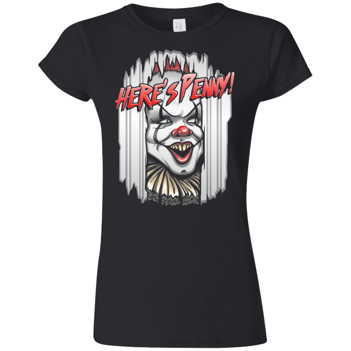 T-Shirts Black / S Heres Penny Junior Slimmer-Fit T-Shirt