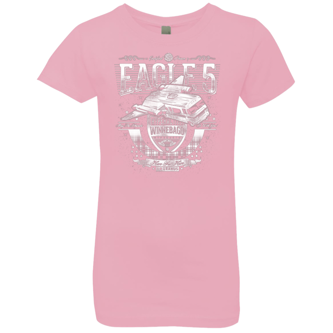 T-Shirts Light Pink / YXS Hero 4 Hire Girls Premium T-Shirt