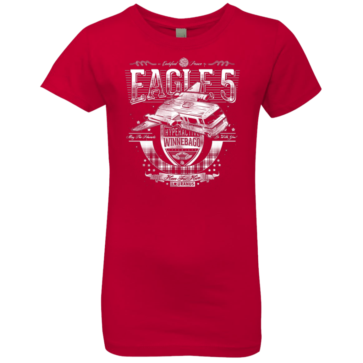 T-Shirts Red / YXS Hero 4 Hire Girls Premium T-Shirt