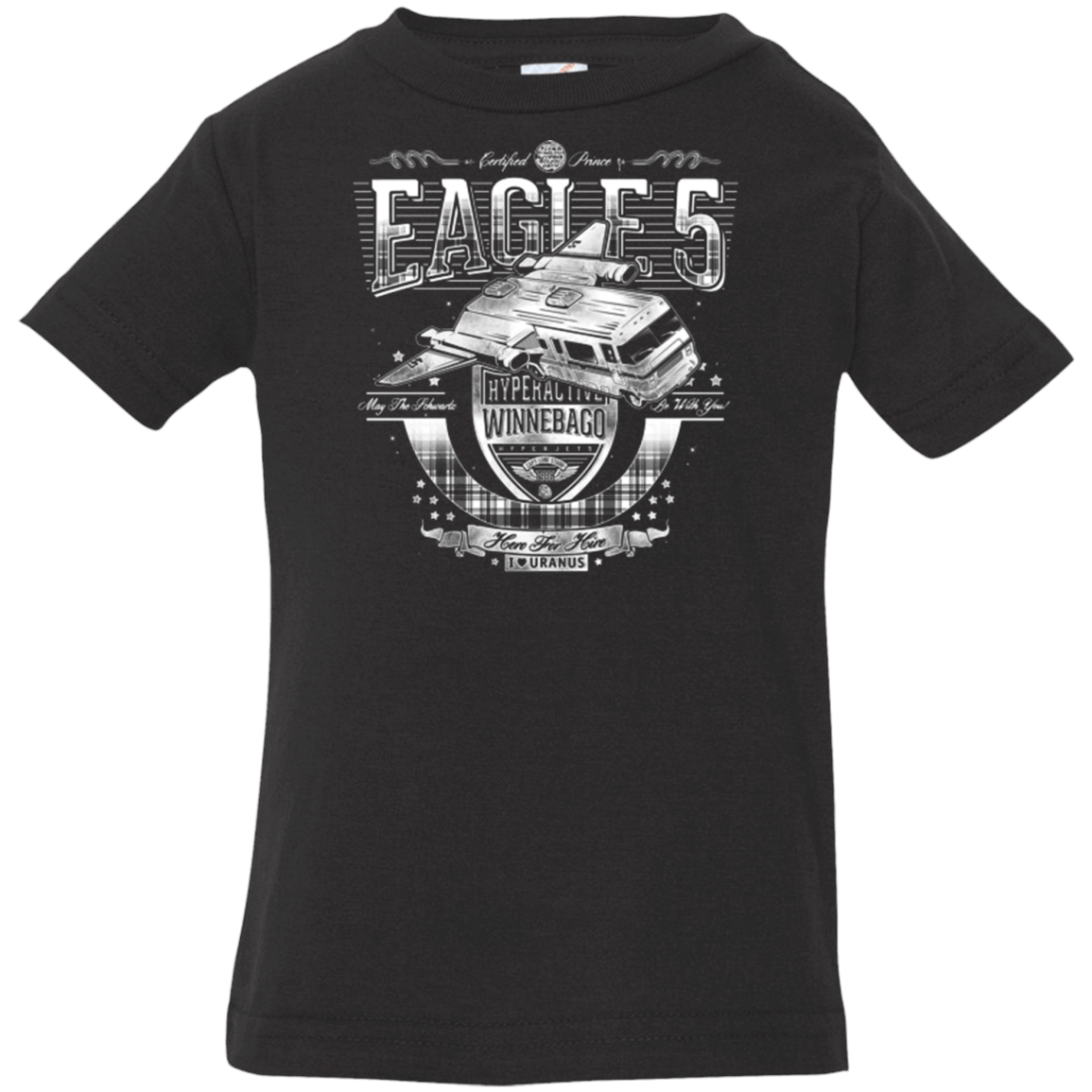 T-Shirts Black / 6 Months Hero 4 Hire Infant Premium T-Shirt