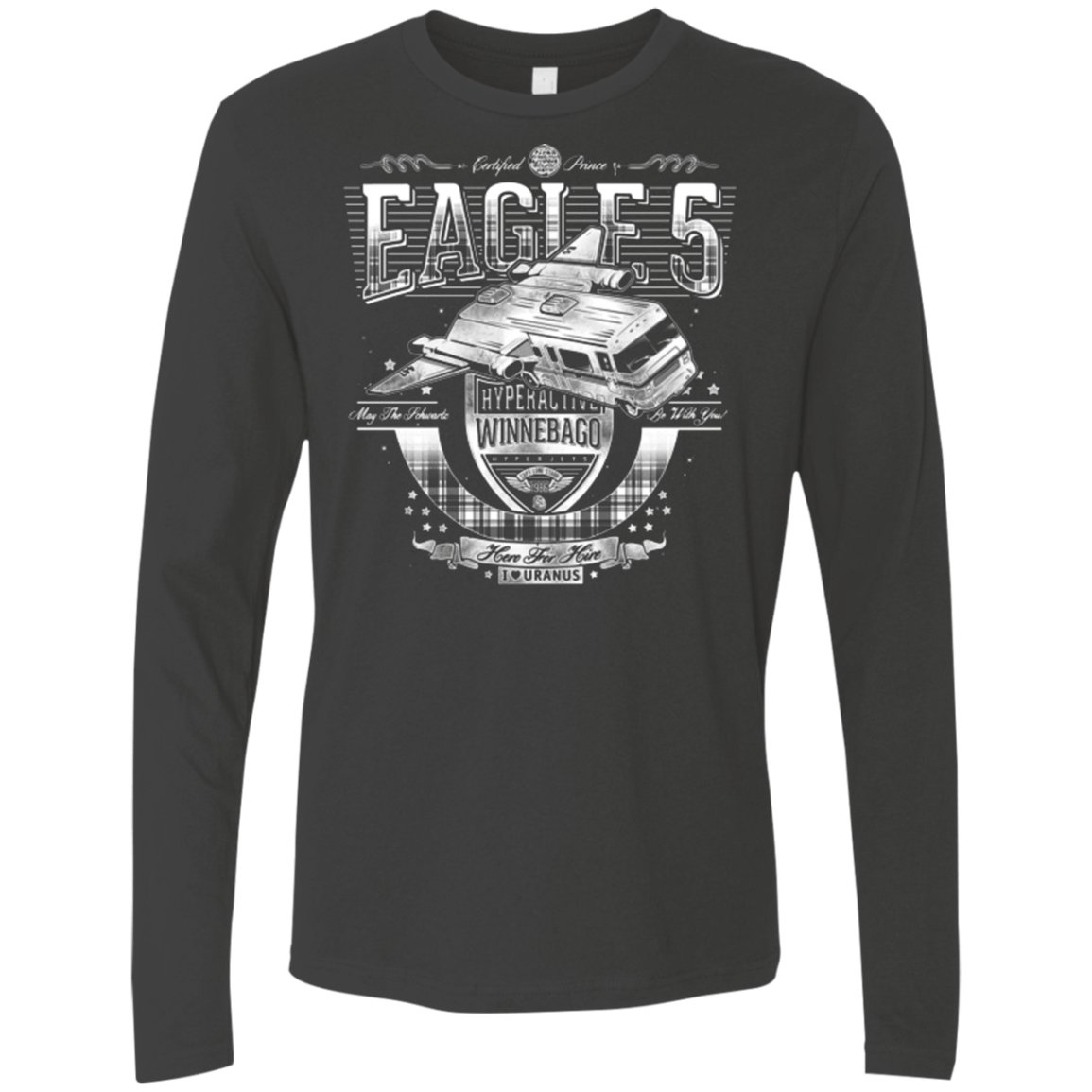 T-Shirts Heavy Metal / Small Hero 4 Hire Men's Premium Long Sleeve