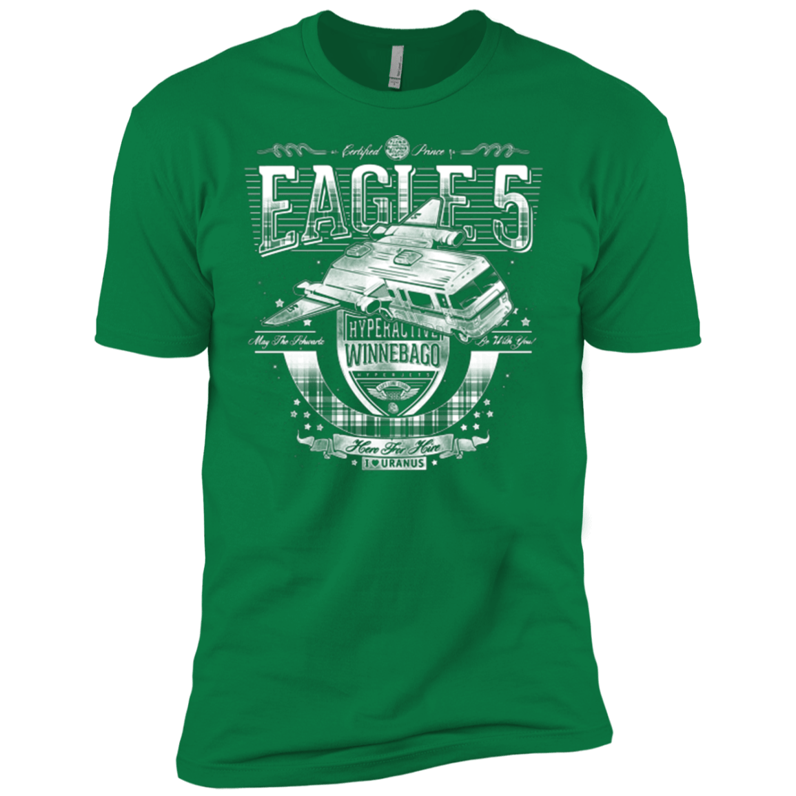 T-Shirts Kelly Green / X-Small Hero 4 Hire Men's Premium T-Shirt