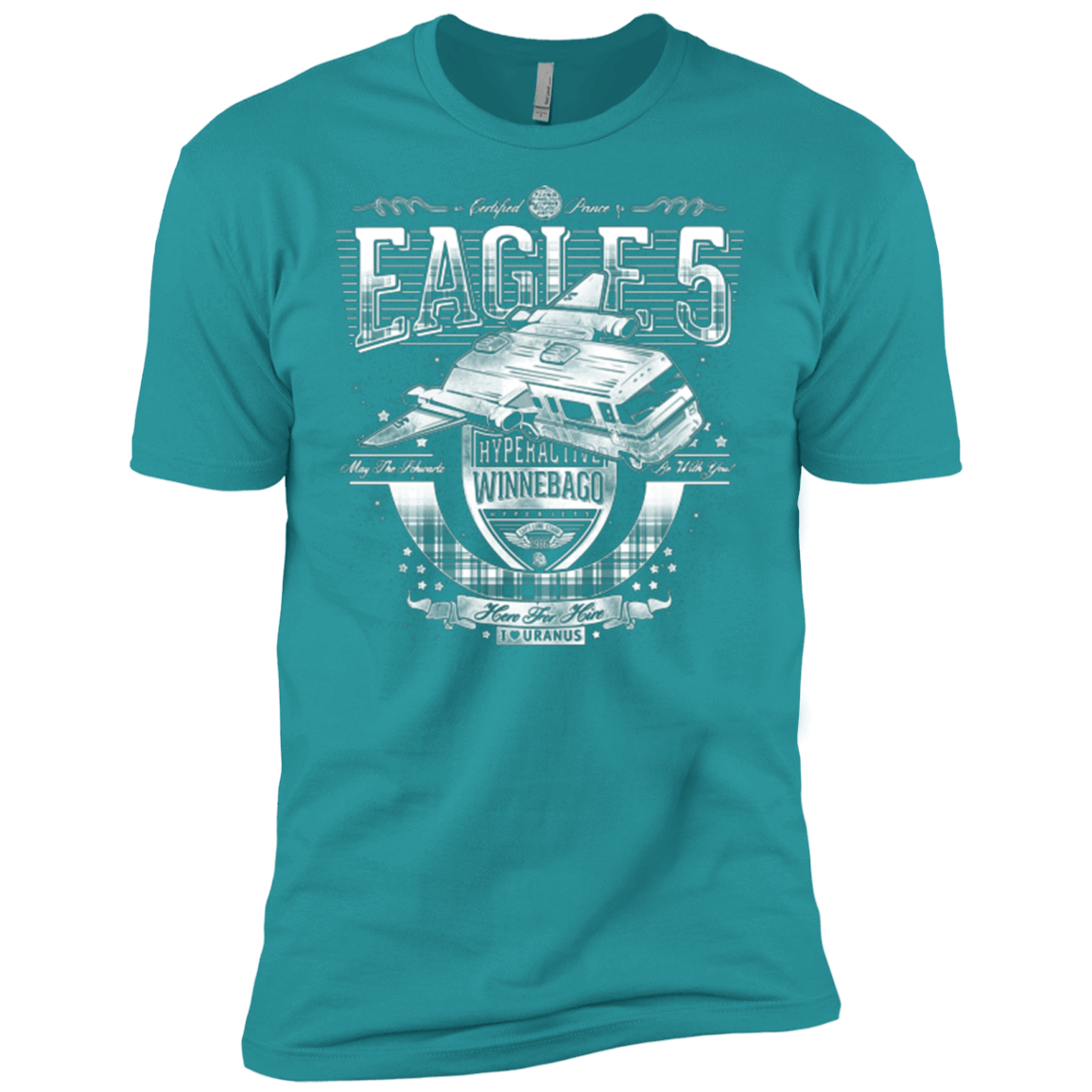 T-Shirts Tahiti Blue / X-Small Hero 4 Hire Men's Premium T-Shirt