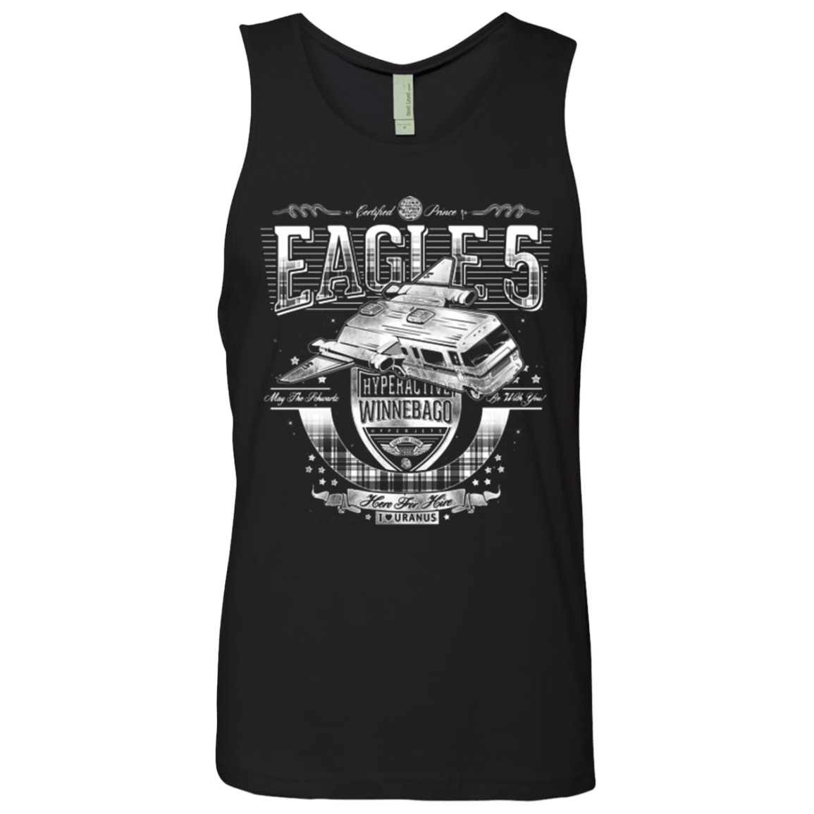 T-Shirts Black / Small Hero 4 Hire Men's Premium Tank Top