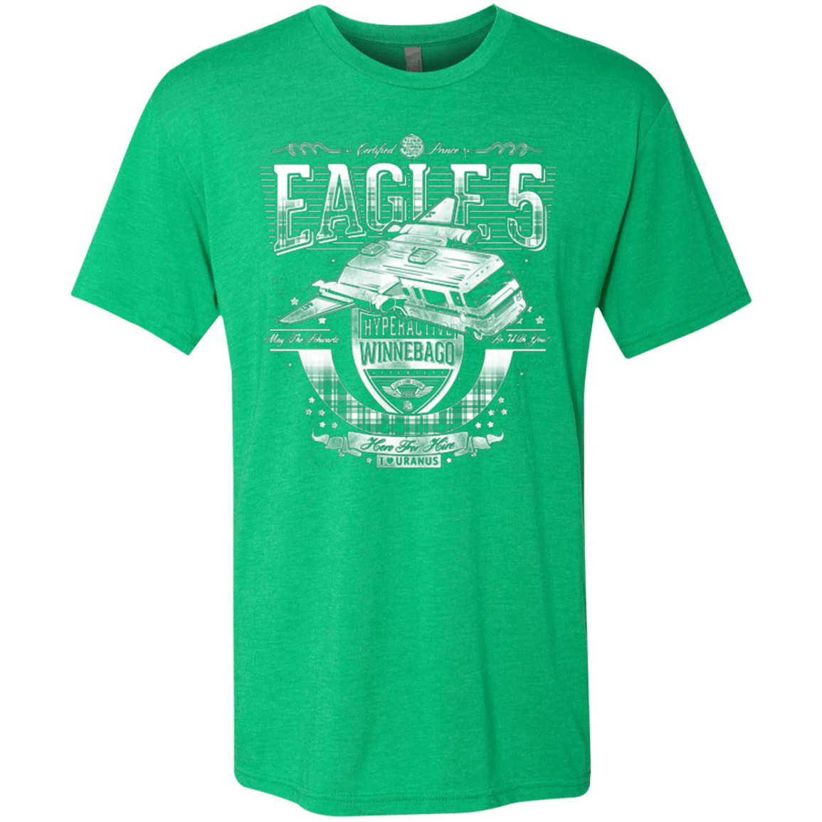 T-Shirts Envy / Small Hero 4 Hire Men's Triblend T-Shirt