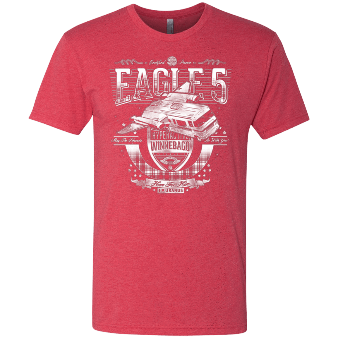 T-Shirts Vintage Red / Small Hero 4 Hire Men's Triblend T-Shirt