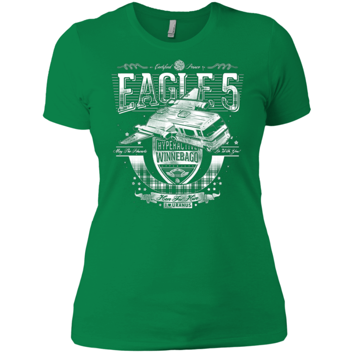 T-Shirts Kelly Green / X-Small Hero 4 Hire Women's Premium T-Shirt
