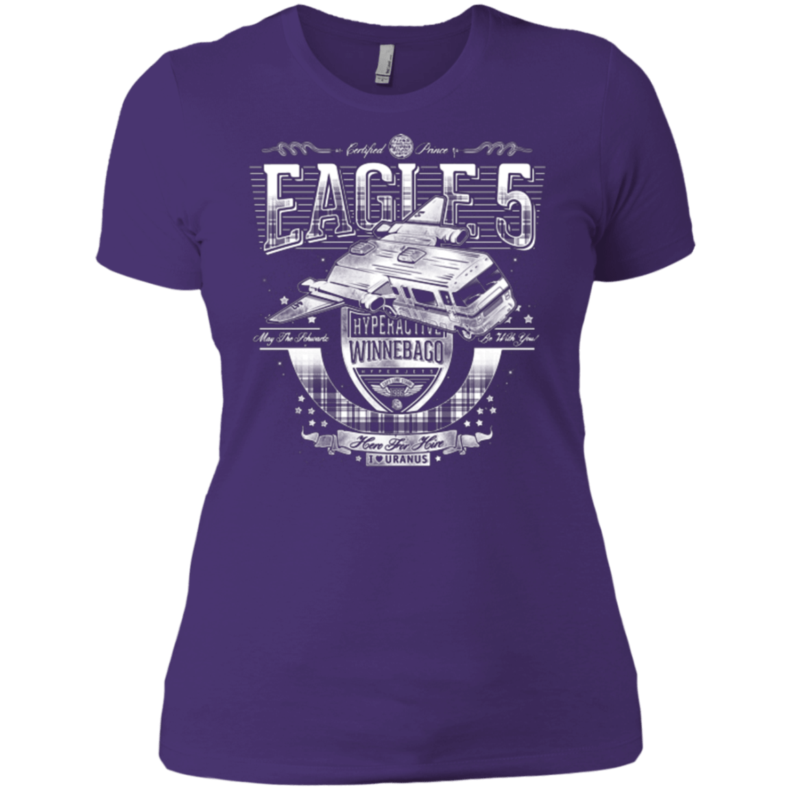 T-Shirts Purple / X-Small Hero 4 Hire Women's Premium T-Shirt