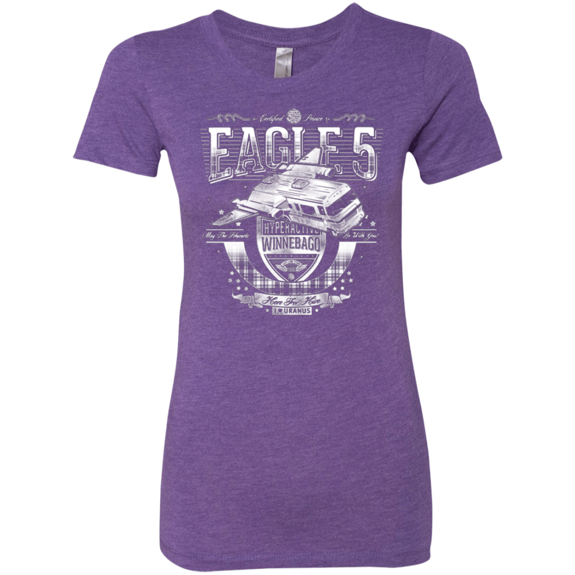 T-Shirts Purple Rush / Small Hero 4 Hire Women's Triblend T-Shirt
