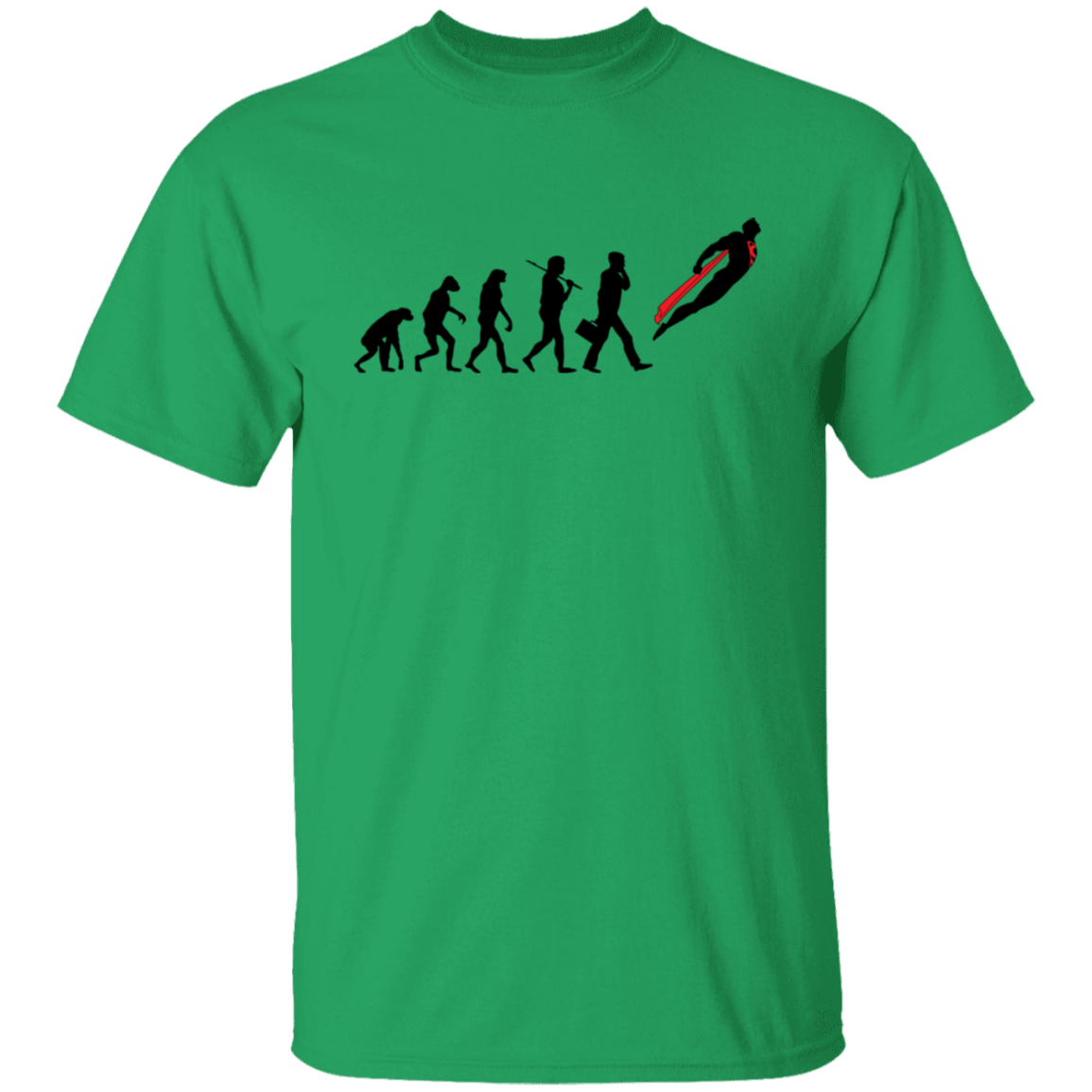 T-Shirts Irish Green / S Hero Evolution T-Shirt
