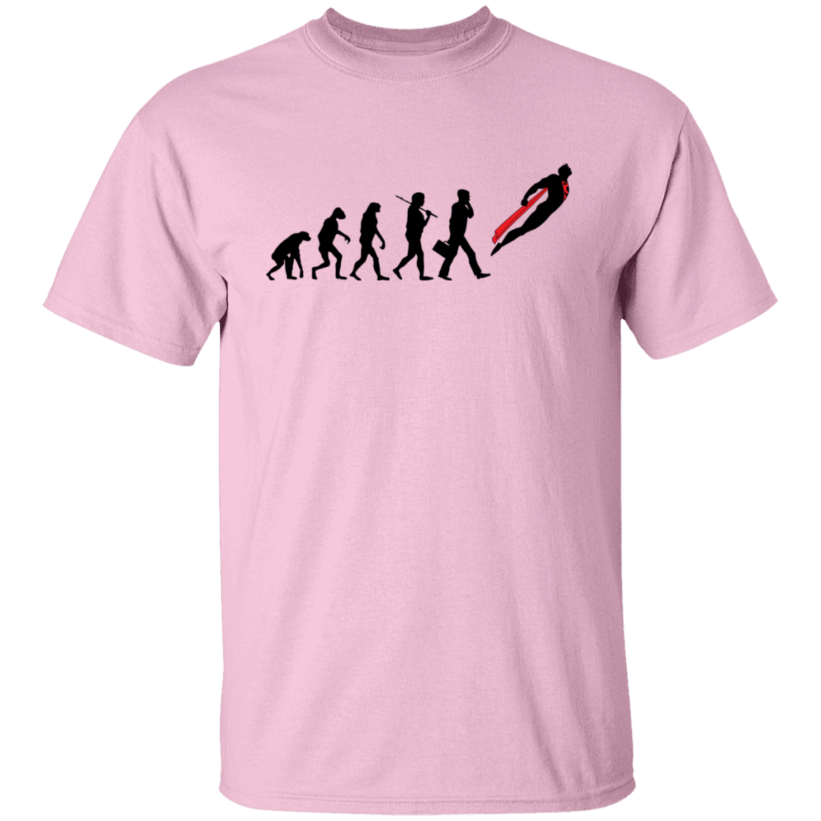 T-Shirts Light Pink / S Hero Evolution T-Shirt