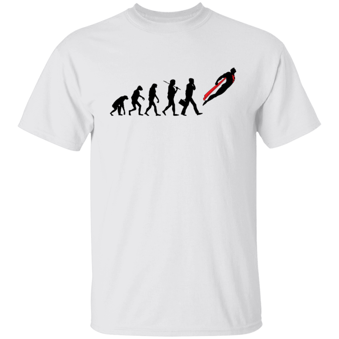 T-Shirts White / S Hero Evolution T-Shirt