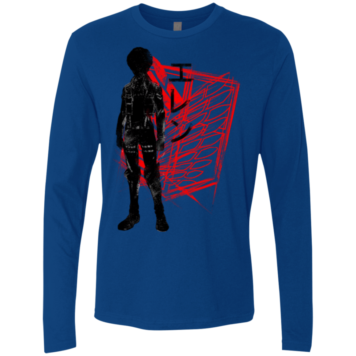 T-Shirts Royal / Small Hero Men's Premium Long Sleeve