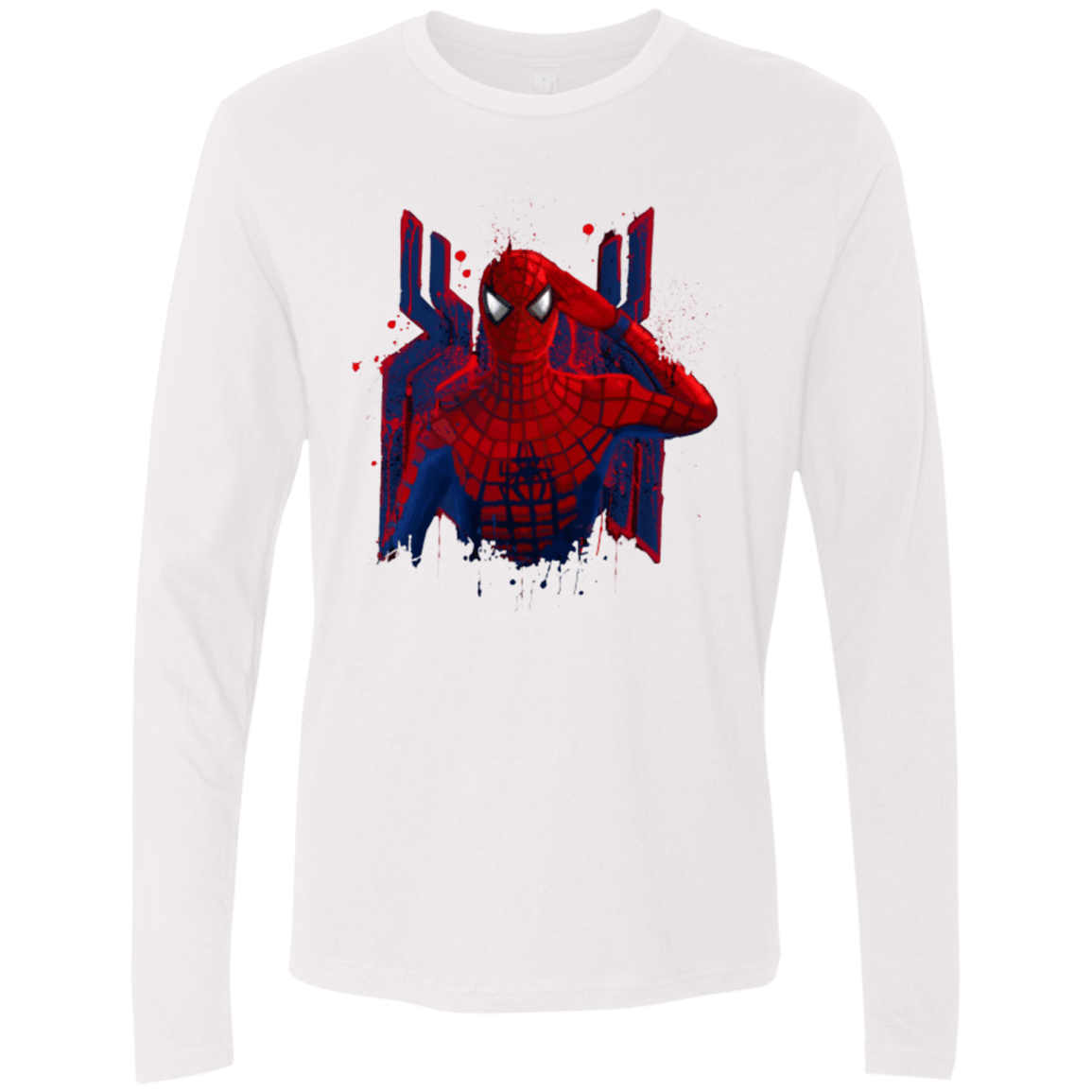 T-Shirts White / Small Hero of NY Men's Premium Long Sleeve