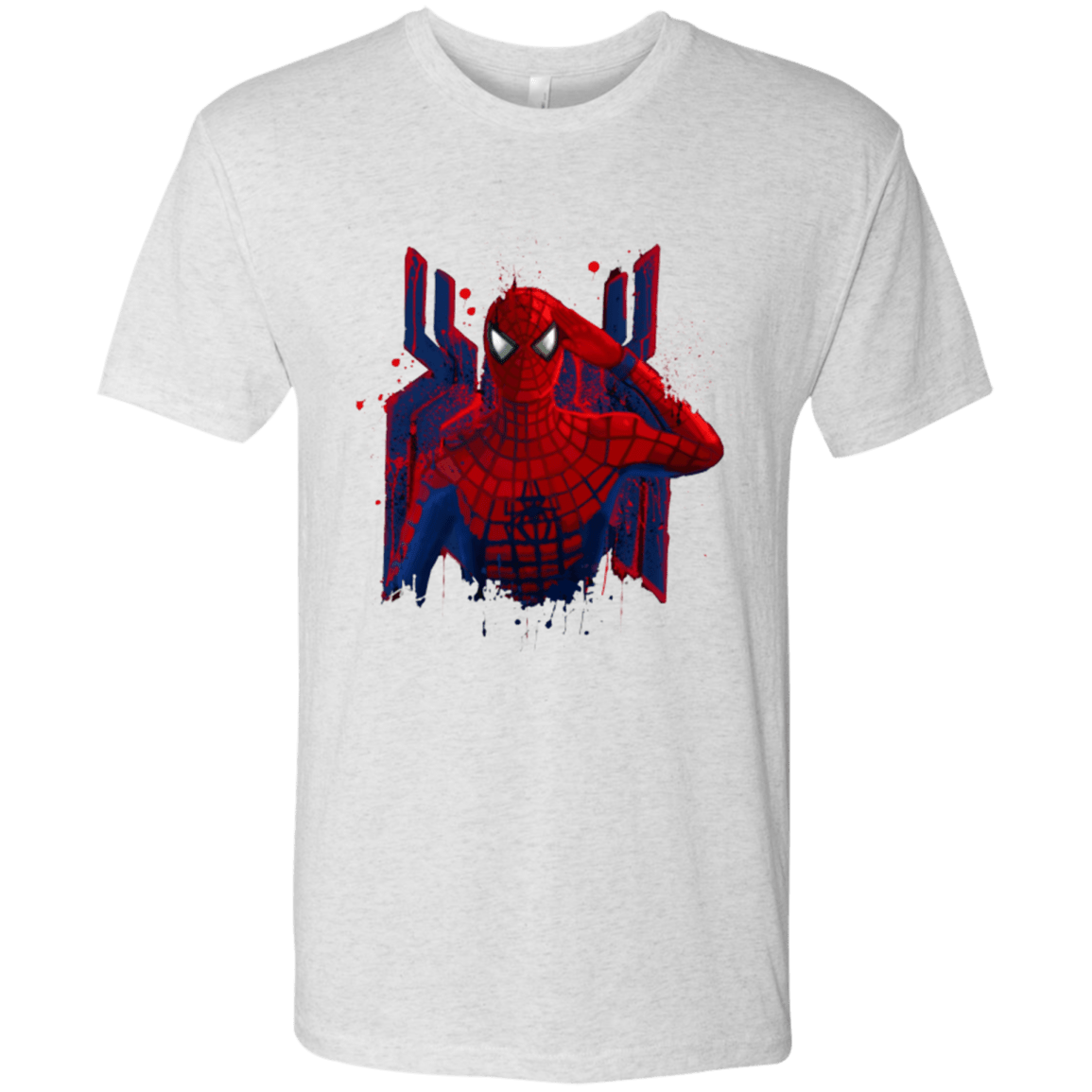 T-Shirts Heather White / Small Hero of NY Men's Triblend T-Shirt