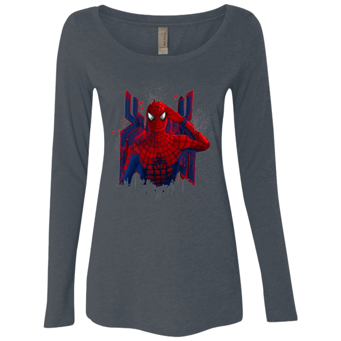 T-Shirts Vintage Navy / Small Hero of NY Women's Triblend Long Sleeve Shirt