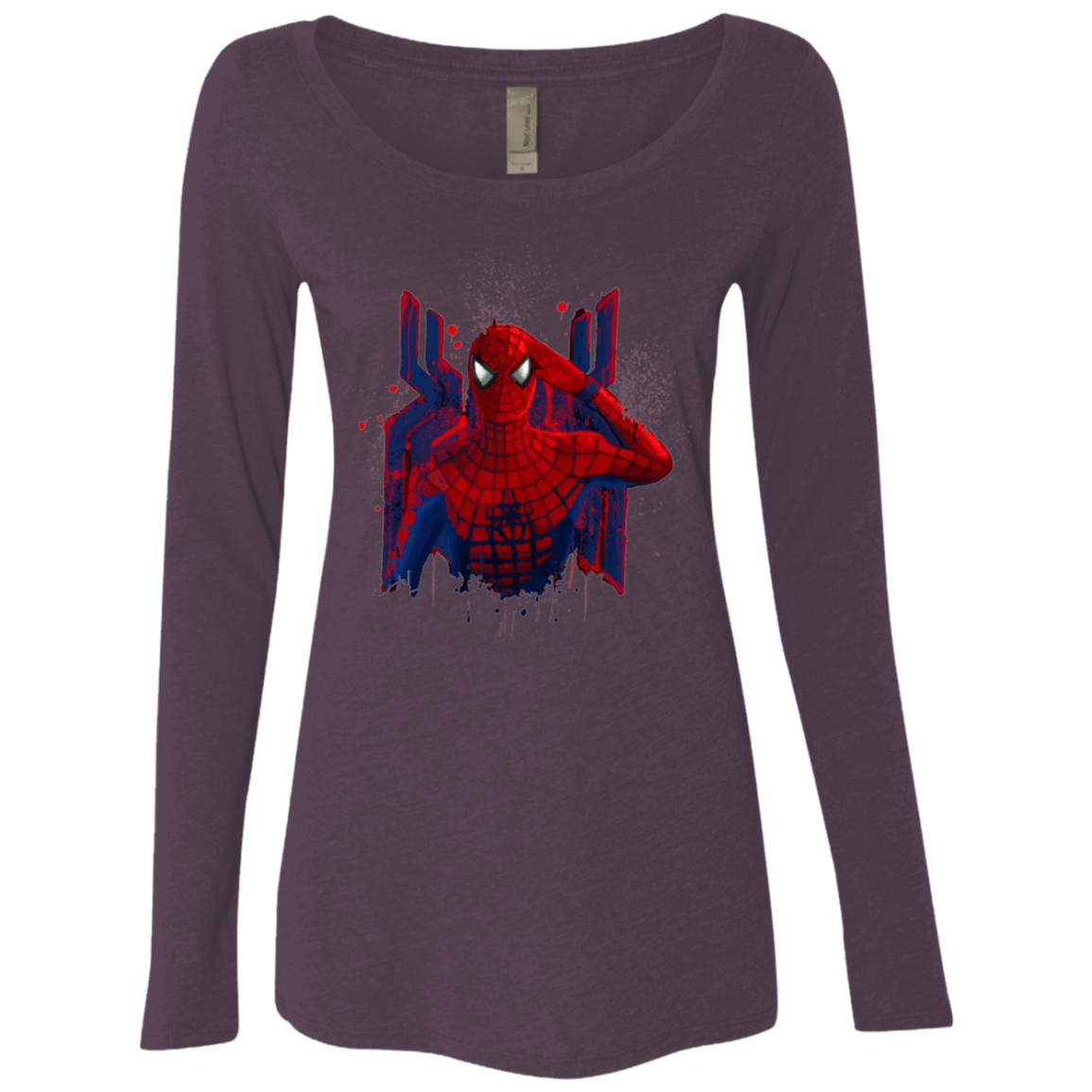 T-Shirts Vintage Purple / Small Hero of NY Women's Triblend Long Sleeve Shirt