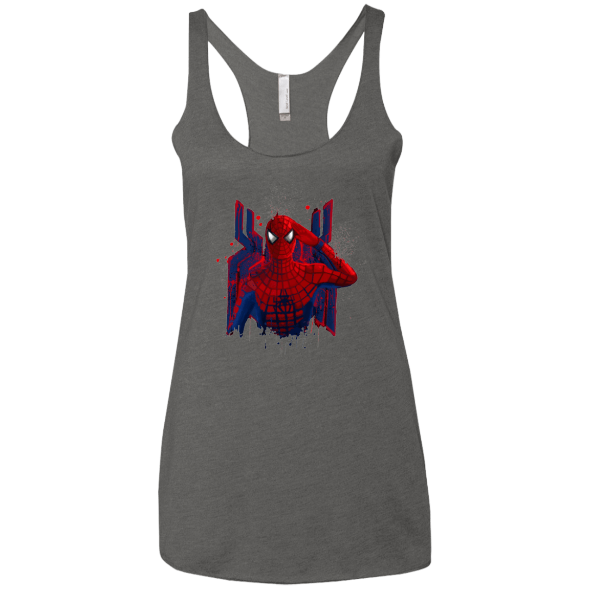 T-Shirts Premium Heather / X-Small Hero of NY Women's Triblend Racerback Tank