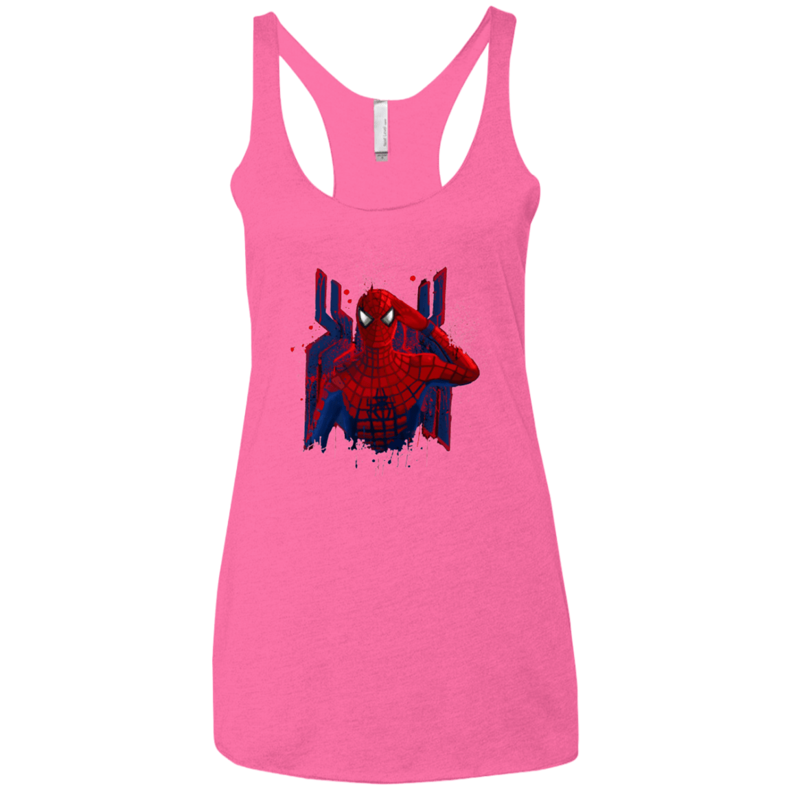 T-Shirts Vintage Pink / X-Small Hero of NY Women's Triblend Racerback Tank