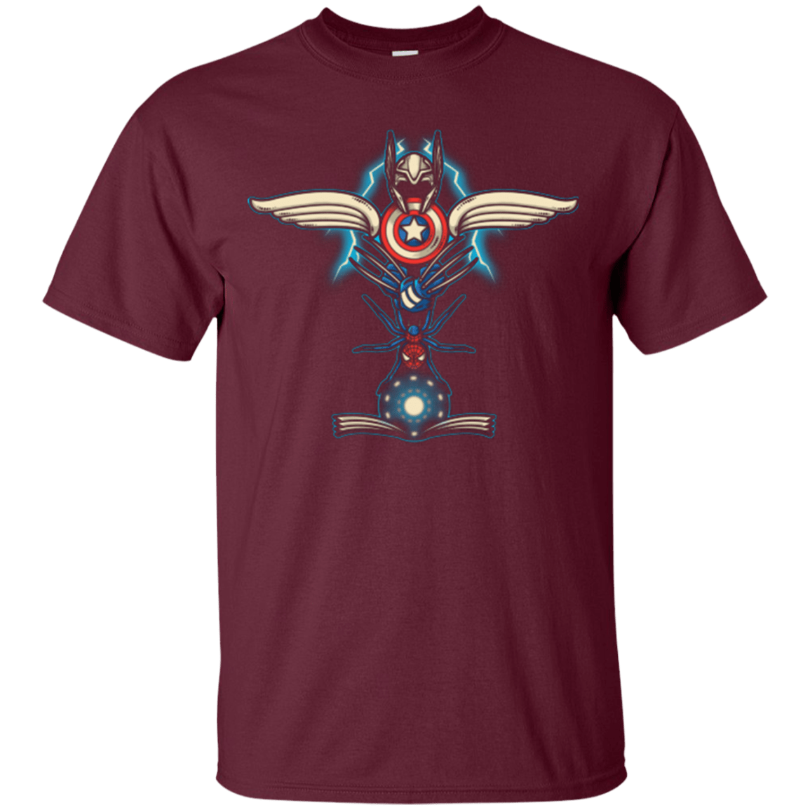 T-Shirts Maroon / Small HERO TOTEM T-Shirt