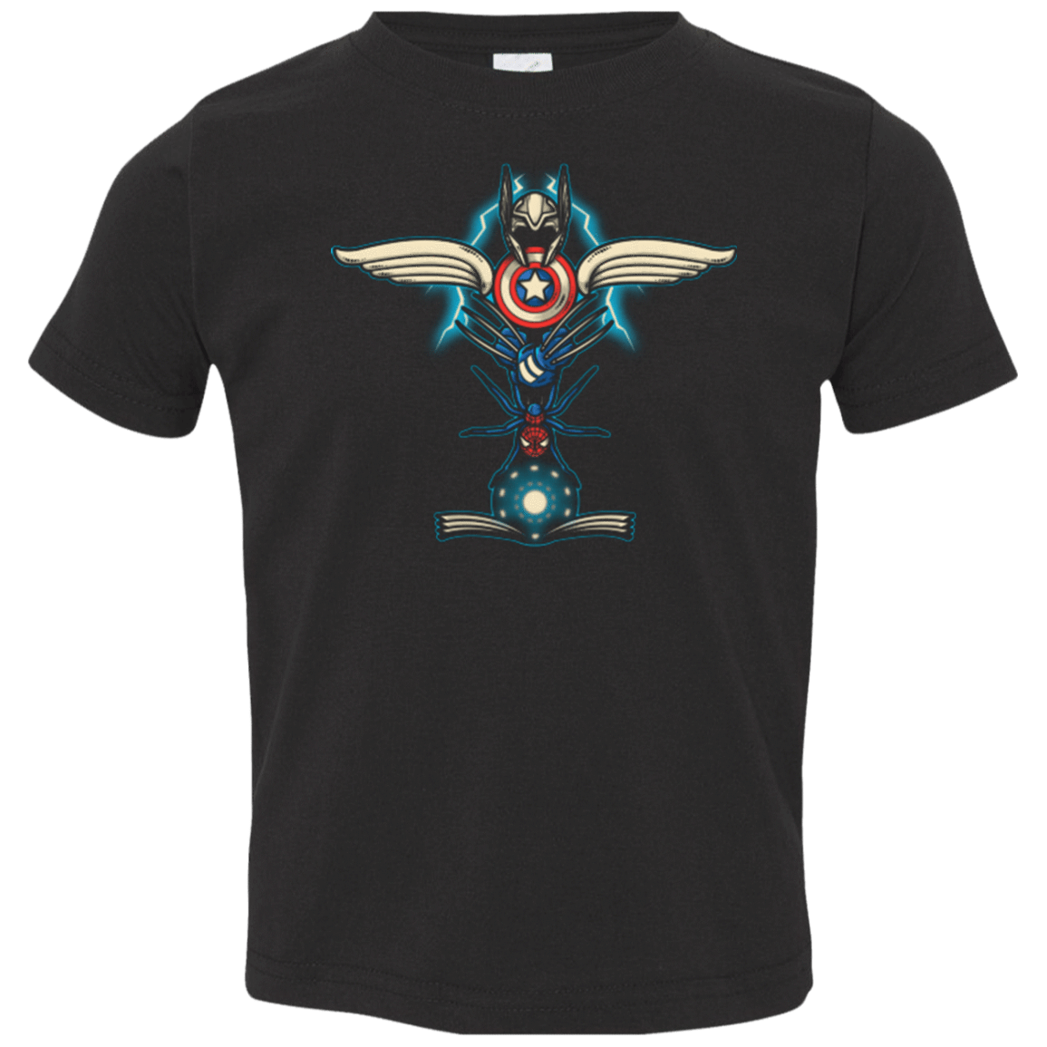 T-Shirts Black / 2T HERO TOTEM Toddler Premium T-Shirt