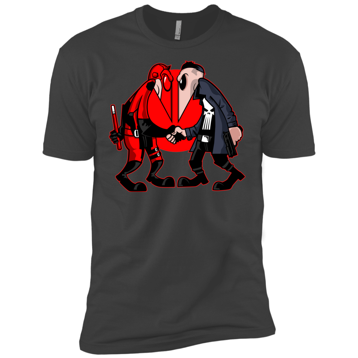 T-Shirts Heavy Metal / X-Small Hero vs Antihero Men's Premium T-Shirt