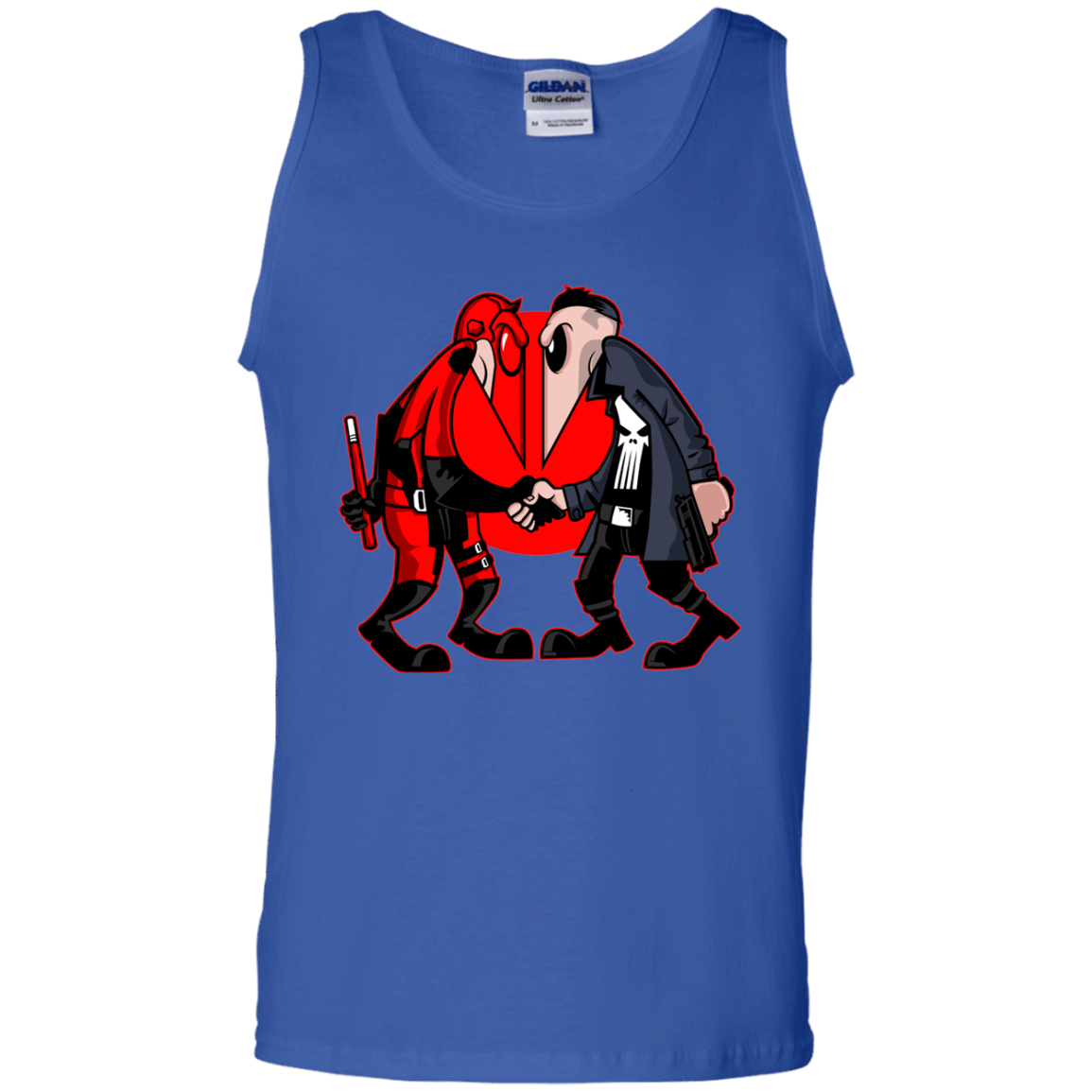 T-Shirts Royal / S Hero vs Antihero Men's Tank Top