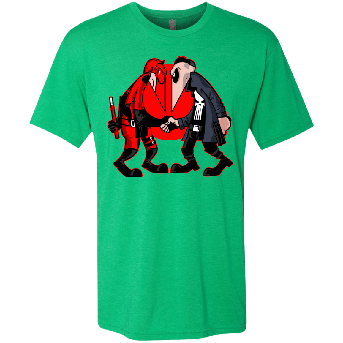 T-Shirts Envy / S Hero vs Antihero Men's Triblend T-Shirt