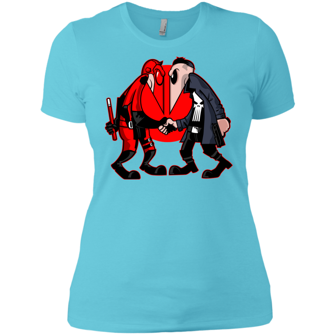 T-Shirts Cancun / X-Small Hero vs Antihero Women's Premium T-Shirt
