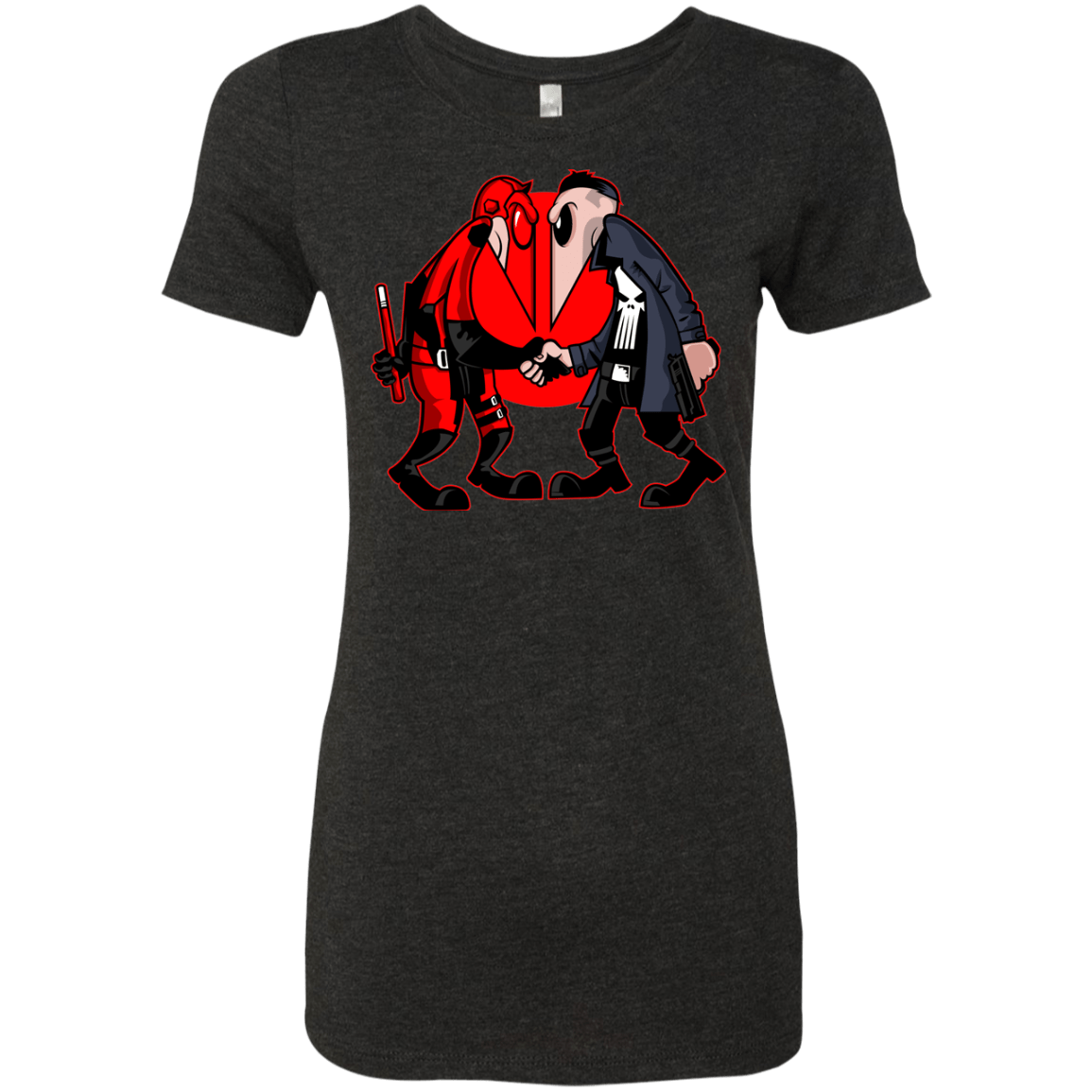 T-Shirts Vintage Black / S Hero vs Antihero Women's Triblend T-Shirt