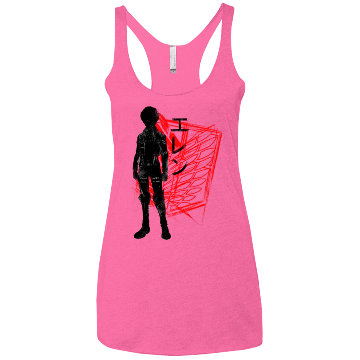 T-Shirts Vintage Pink / X-Small Hero Women's Triblend Racerback Tank