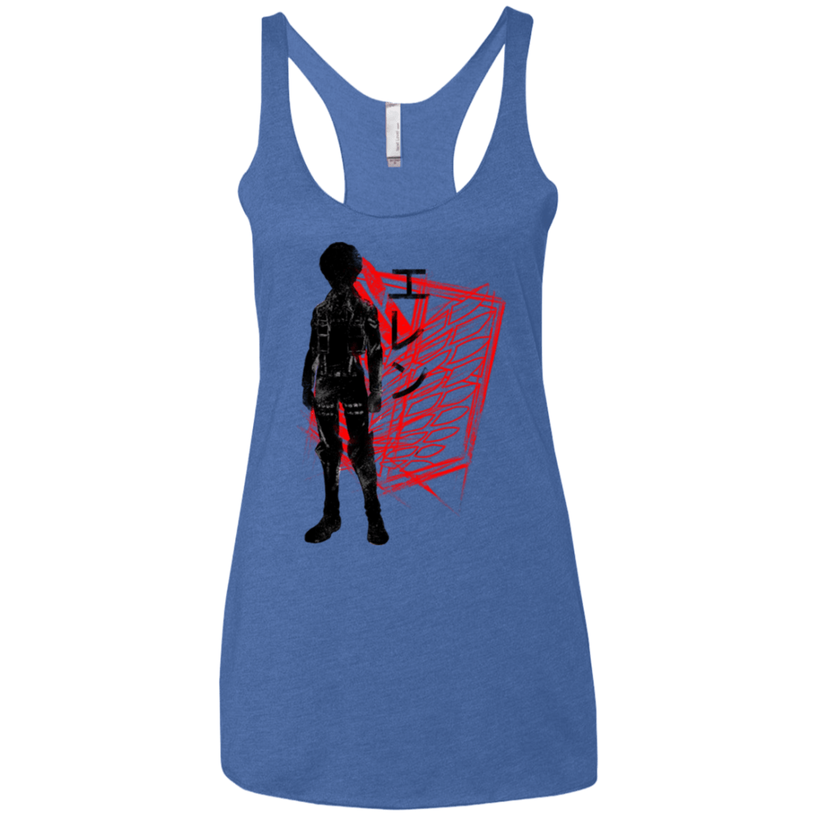 T-Shirts Vintage Royal / X-Small Hero Women's Triblend Racerback Tank