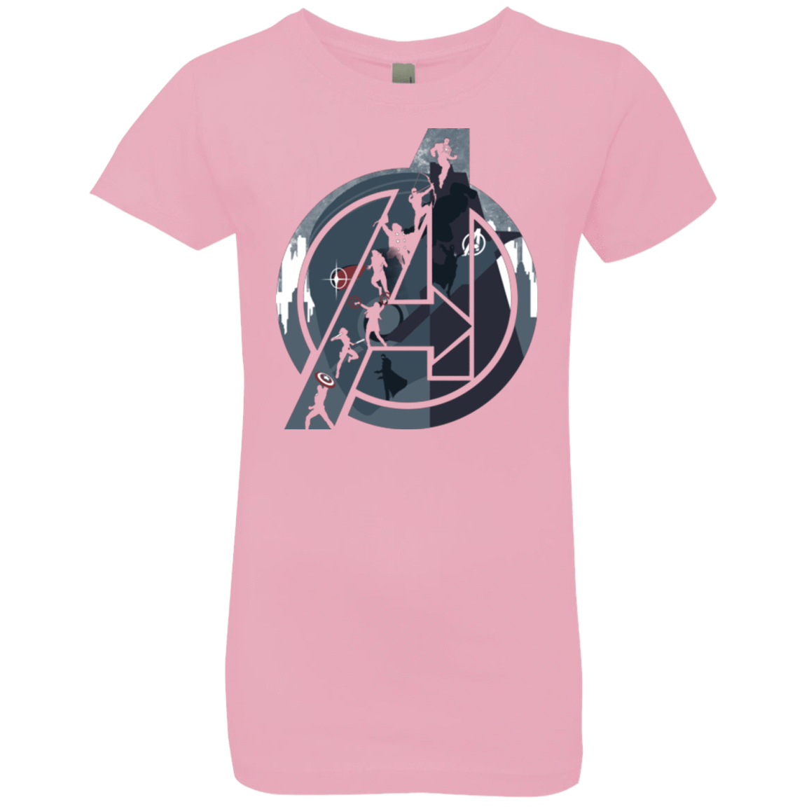 T-Shirts Light Pink / YXS Heroes Assemble Girls Premium T-Shirt
