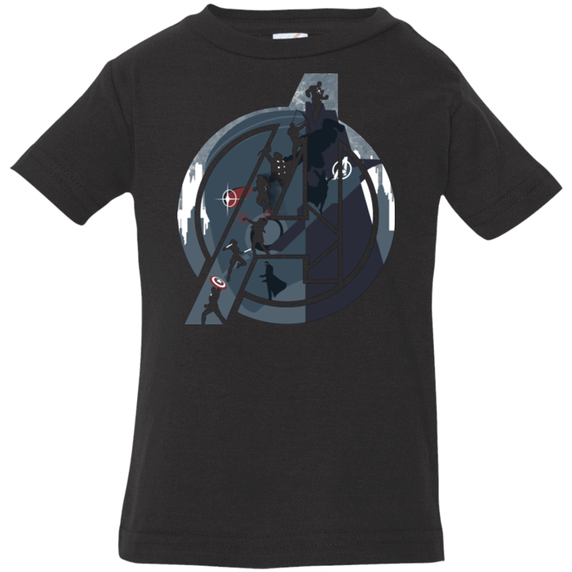 T-Shirts Black / 6 Months Heroes Assemble Infant PremiumT-Shirt
