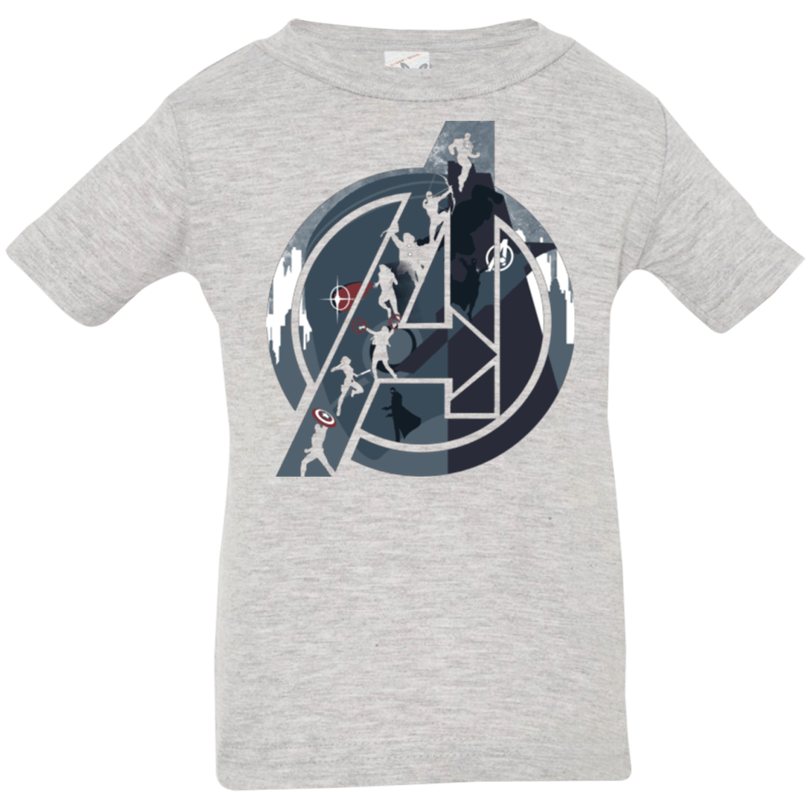 T-Shirts Heather / 6 Months Heroes Assemble Infant PremiumT-Shirt