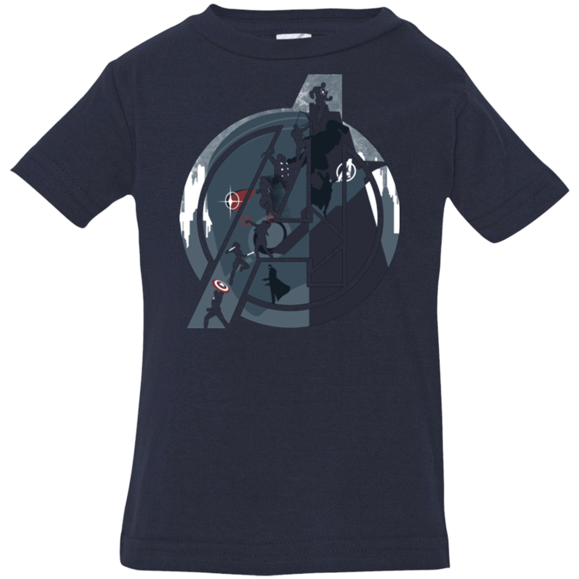 T-Shirts Navy / 6 Months Heroes Assemble Infant PremiumT-Shirt