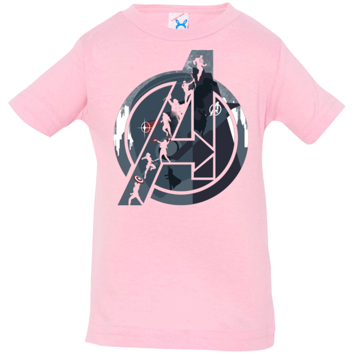 T-Shirts Pink / 6 Months Heroes Assemble Infant PremiumT-Shirt