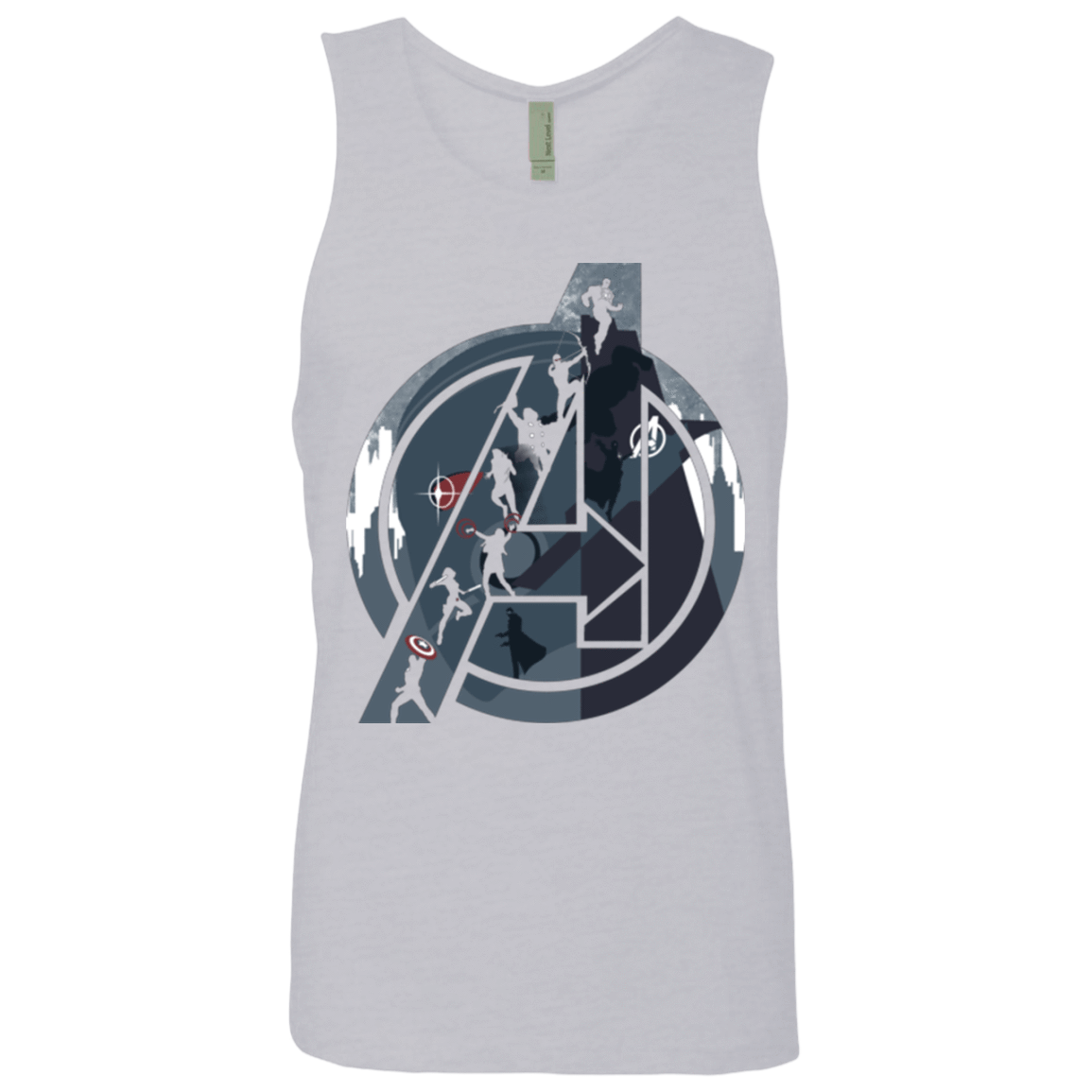 T-Shirts Heather Grey / Small Heroes Assemble Men's Premium Tank Top