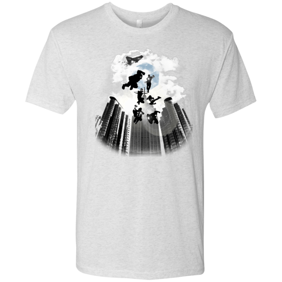 T-Shirts Heather White / Small Heroes Assemble!! Men's Triblend T-Shirt