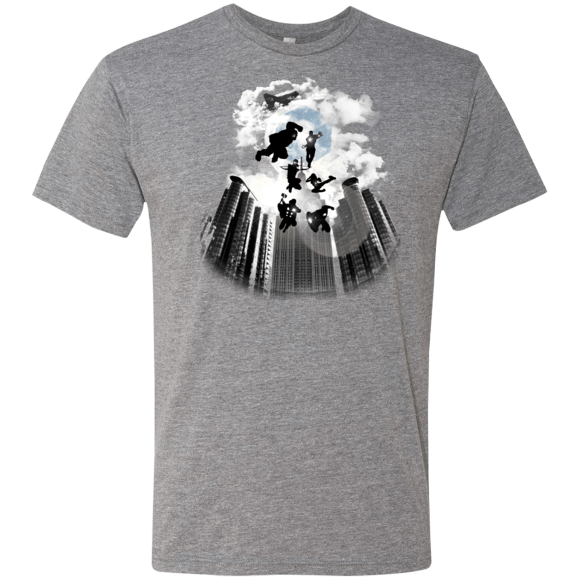 T-Shirts Premium Heather / Small Heroes Assemble!! Men's Triblend T-Shirt